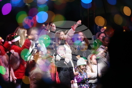 Благоевград - коледни светлини - запалване