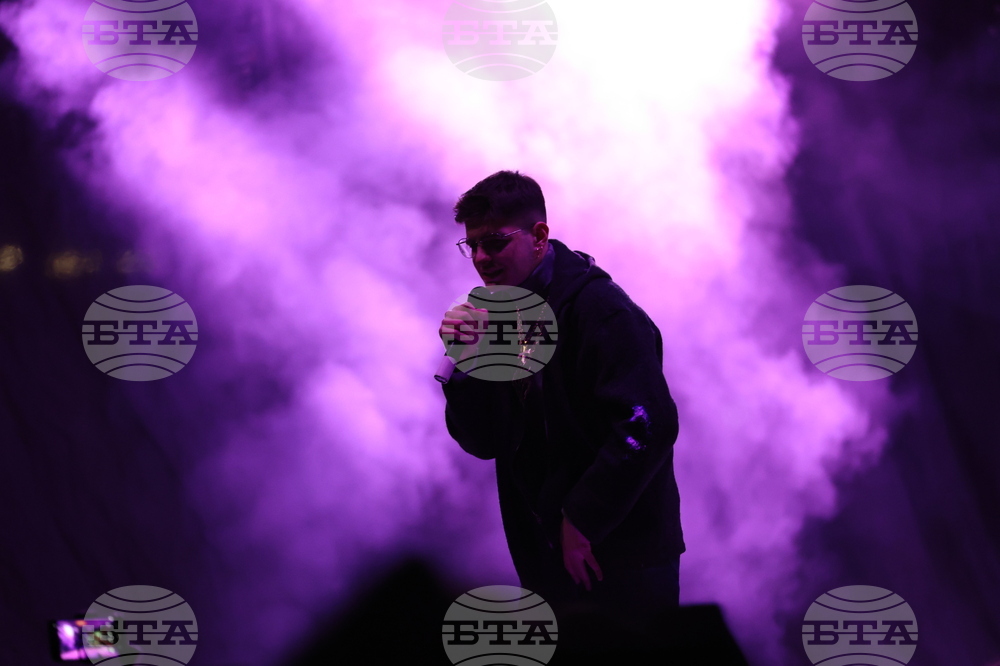 Благоевград - коледни светлини - запалване