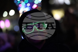 Благоевград - коледни светлини - запалване