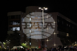 Благоевград - коледни светлини - запалване