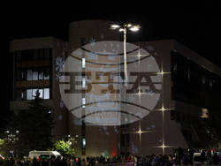 Благоевград - коледни светлини - запалване