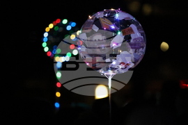 Благоевград - коледни светлини - запалване