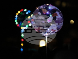 Благоевград - коледни светлини - запалване