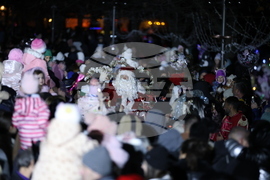 Благоевград - коледни светлини - запалване