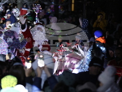 Благоевград - коледни светлини - запалване