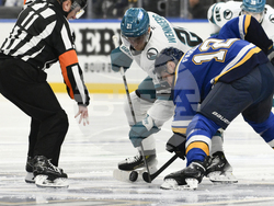 Sharks Blues Hockey