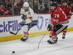 Panthers Blackhawks Hockey