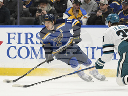 Sharks Blues Hockey