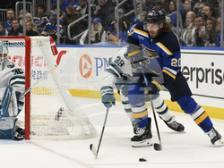 Sharks Blues Hockey