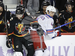 Rangers Flames Hockey