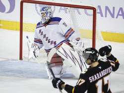 Rangers Flames Hockey