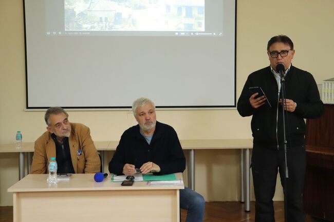 ОА Русе: Йовчо Стоянов и Румен Кузов представиха в Силистра книгата си „Българските военноморски сили на Дунав“