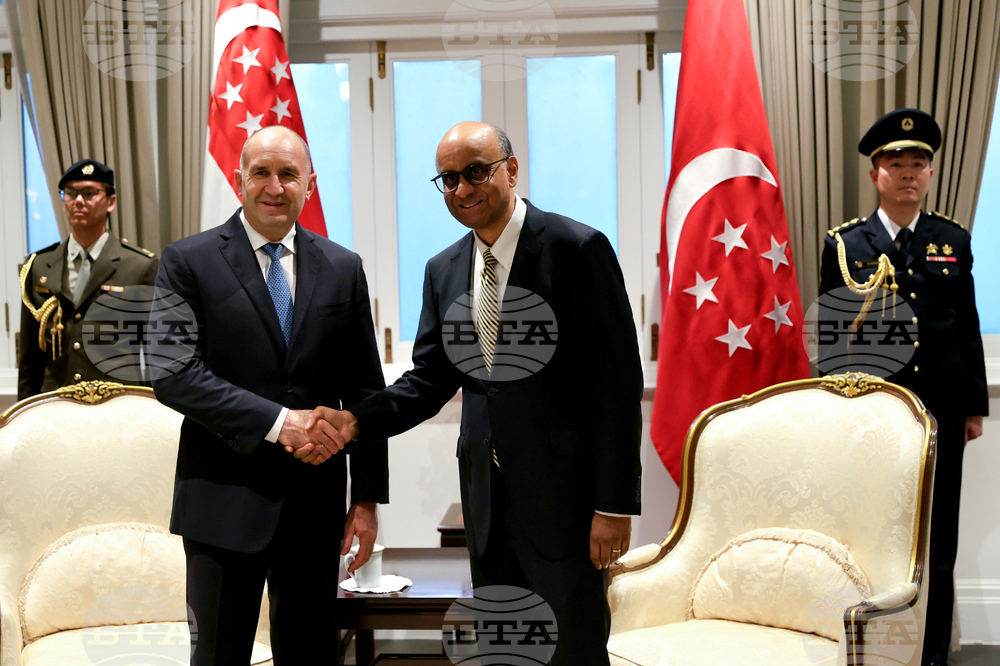 Сингапур - Румен Радев - Тарман Шанмугаратнам - среща