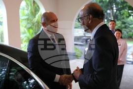 Сингапур - Румен Радев - Тарман Шанмугаратнам - среща