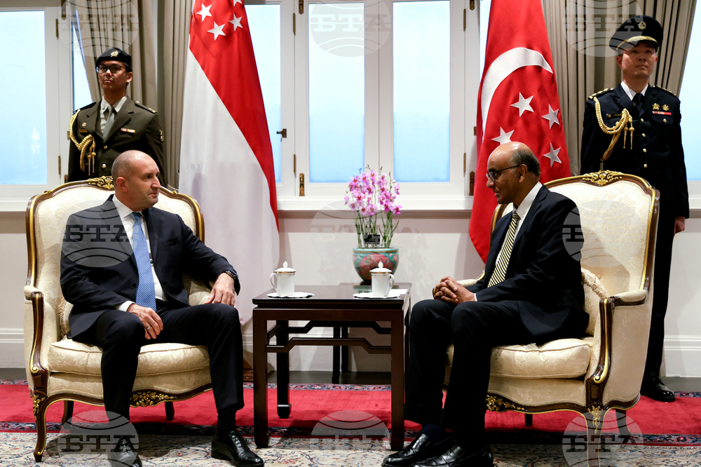 Сингапур - Румен Радев - Тарман Шанмугаратнам - среща