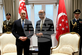 Сингапур - Румен Радев - Тарман Шанмугаратнам - среща