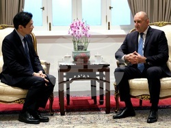 Сингапур - Румен Радев - Лорънс Уонг - среща