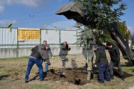 Пловдив - Първа копка на мемориален парк