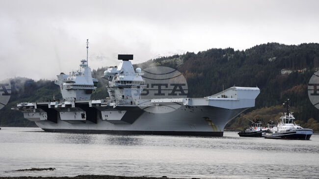 Британски самолетоносач бе поставен под прякото командване на НАТО