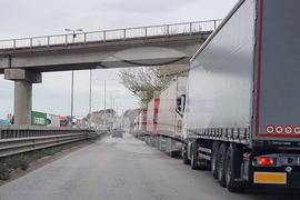 Русе - "Дунав мост" - трафик