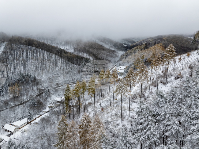 Първи сняг падна в Албания