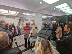 Изложба на Михаил Кавберов в София, в галерия „Камберов“, снимка – Даниел Димитров/БТА