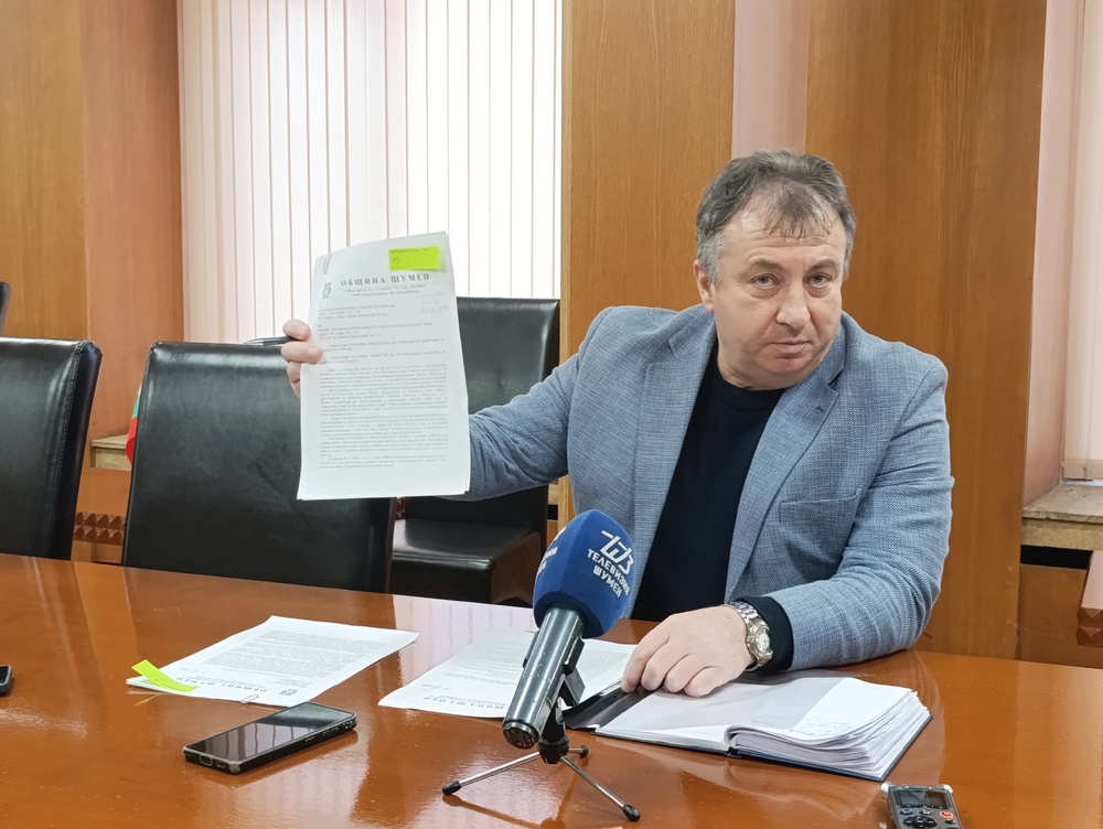 Кметът на община Шумен проф. Христо Христов сезира Окръжната прокуратура и КЕВР за водната криза 