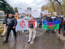 Северна Македония - Скопие - градски транспорт - граждани - протест