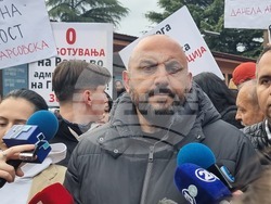 Северна Македония - Скопие - градски транспорт - граждани - протест