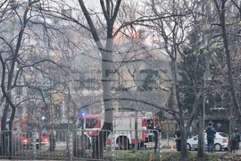 Пожар - къща - бул. "Евлоги и Христо Георгиеви"