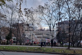 Пожар - къща - бул. "Евлоги и Христо Георгиеви"