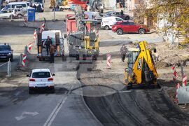 Бургас - улица "Одрин" - ремонт