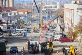 Бургас - улица "Одрин" - ремонт