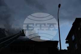 Пожар - къща - бул. "Евлоги и Христо Георгиеви"