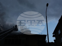 Пожар - къща - бул. "Евлоги и Христо Георгиеви"