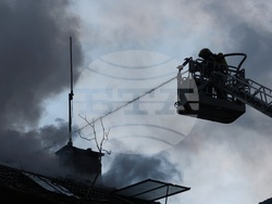 Пожар - къща - бул. "Евлоги и Христо Георгиеви"