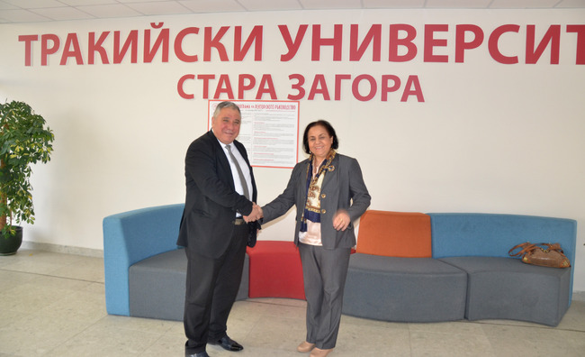 Ръководството на Тракийския университет и посланикът на Кралство Мароко в България обсъдиха възможности за сътрудничество