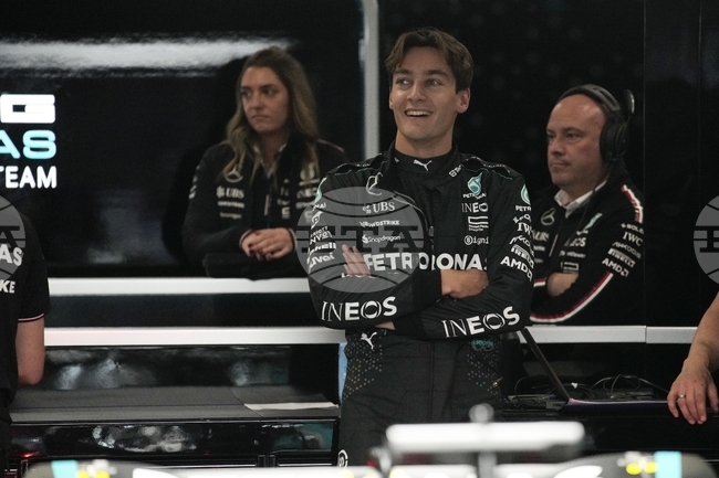 Британецът Джордж Ръсел с Мерцедес ще стартира от първа позиция на Гран при на Лас Вегас във Формула 1