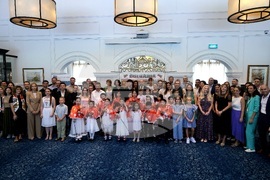 Сингапур - Румен Радев - среща с българската общност в Сингапур