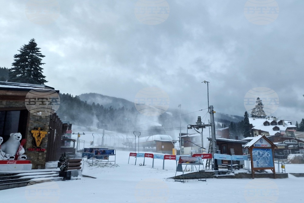 Курортен комплекс Боровец - изглед - сняг