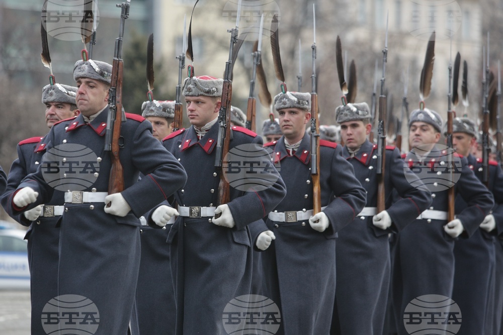 Румен Радев - Каталин Новак - официално посрещане