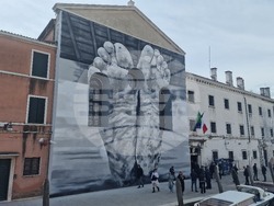 Павилионът на Ватикана на Венецианското биенале. Снимка: Ваня Сухарова, специален пратеник на БТА