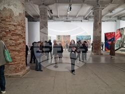 Зала „Алсенал“ по време на Венецианското биенале. Снимка: Ваня Сухарова, специален пратеник на БТА