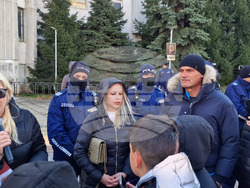 Търговище - протест - загинал моторист