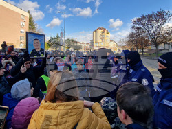 Търговище - протест - загинал моторист