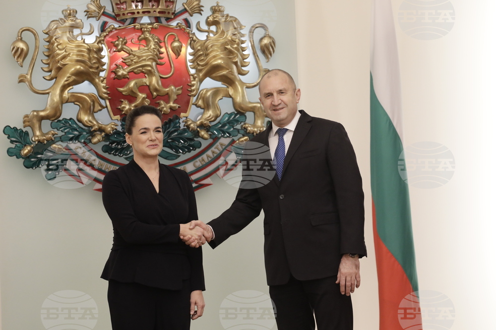 Румен Радев - Каталин Новак - среща