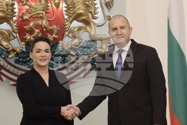 Румен Радев - Каталин Новак - среща