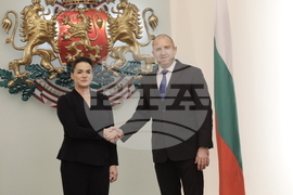 Румен Радев - Каталин Новак - среща