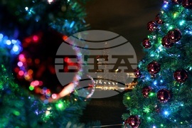 Сингапур - коледно настроение - празнична украса