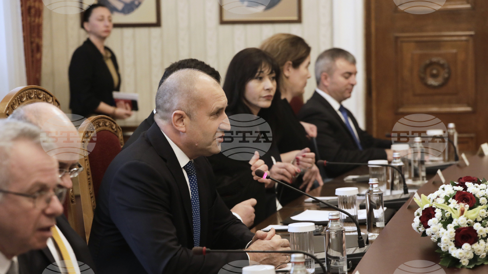 Румен Радев - Каталин Новак - среща